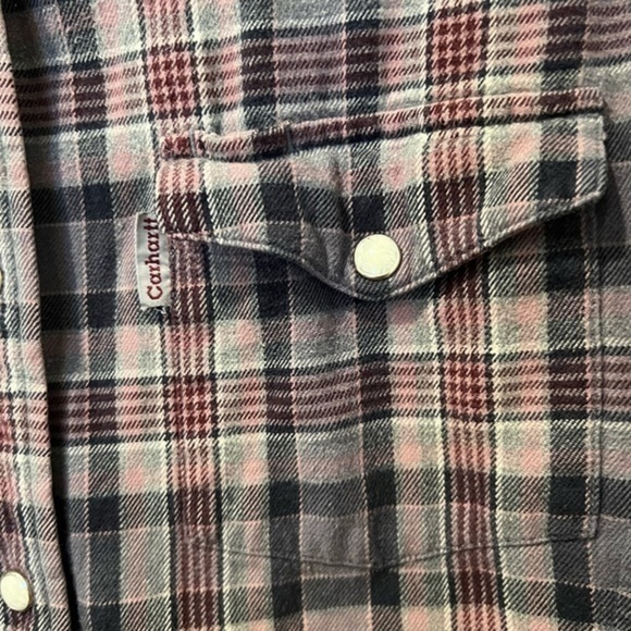 Women's Carhartt Flannel - Picture 3 of 5